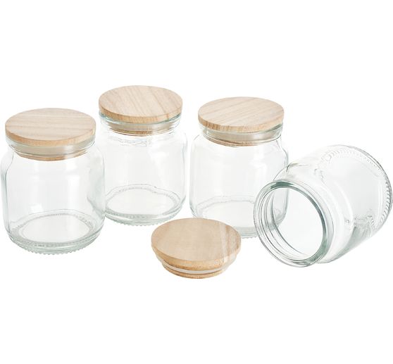 VBS Storage jar with wooden lid