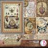 Scrapbook-Papier "Cabinet of Curiosities"