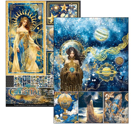 Paper set "Celestial"