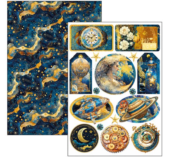 Paper set "Celestial"
