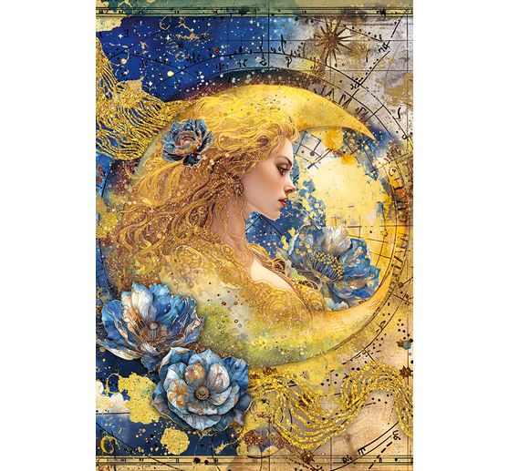 Motief strozijde assortiment "Celestial", set van 4