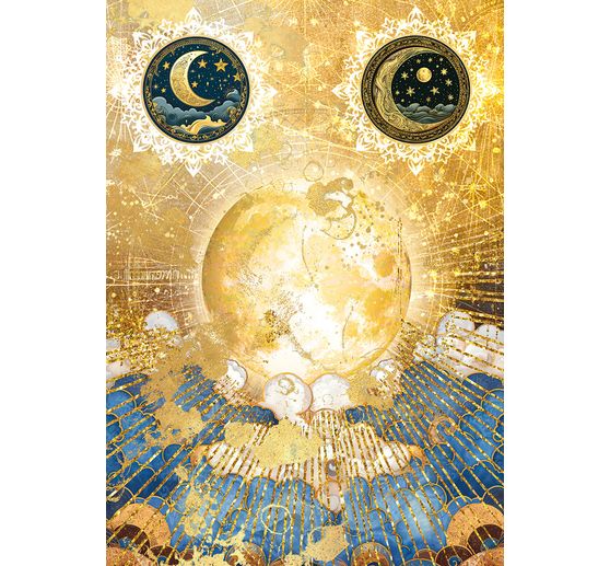 Assortiment de soie de paille à motifs "Celestial", set de 8 pièces