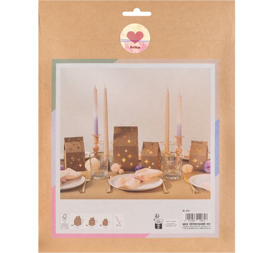 Set de boîtes à plier "Etoiles"