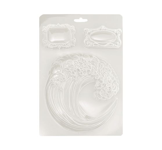Zachte modelleervorm A5 "Silent Sea - Wave"