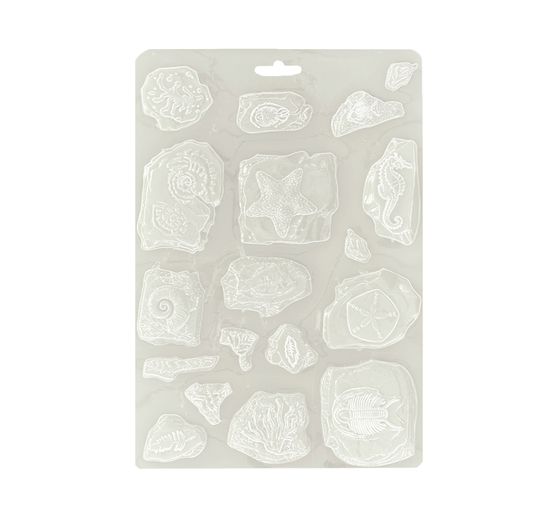 Soft Modellierform A5 "Silent Sea - Fossils"