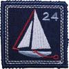 Pym Iron on application "Sailboat"