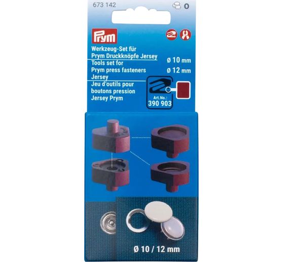 Prym Tool set voor Prym drukknopen Jersey, 10 en 12 mm