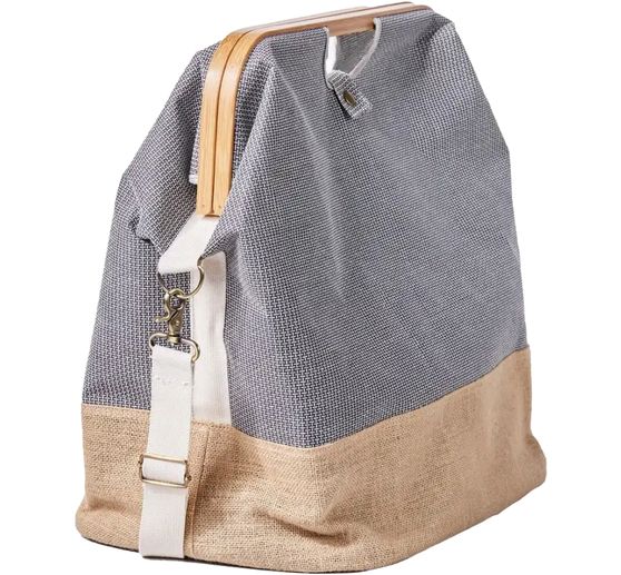 Prym Store & Travel Bag, maat M, canvas & bamboe