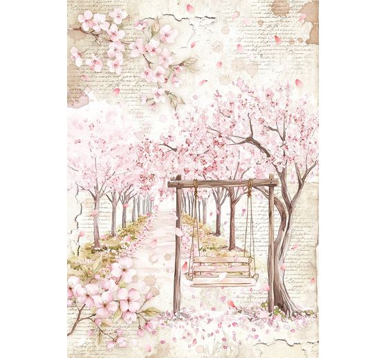 Motief strozijde assortiment "Secret Garden", set van 8