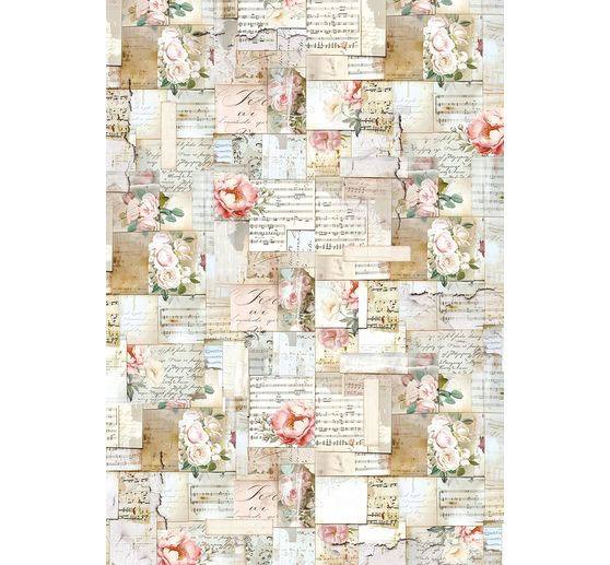 Motief strozijde assortiment "Secret Garden", set van 8