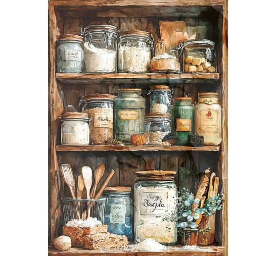Motief strozijde assortiment "Cookbook", set van 8
