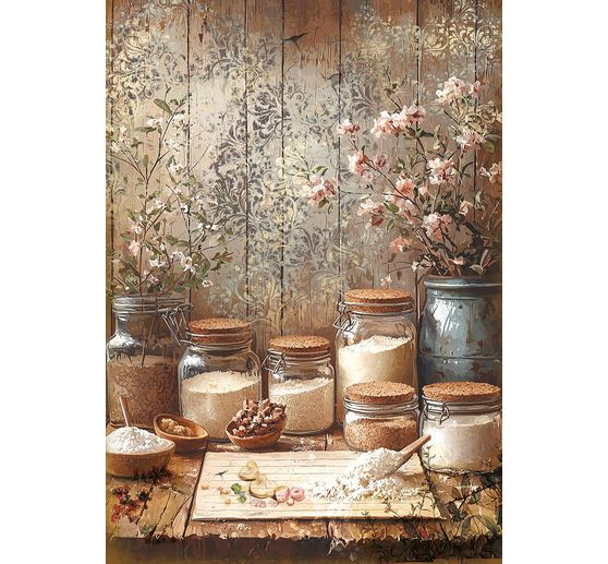 Motief strozijde assortiment "Cookbook", set van 8