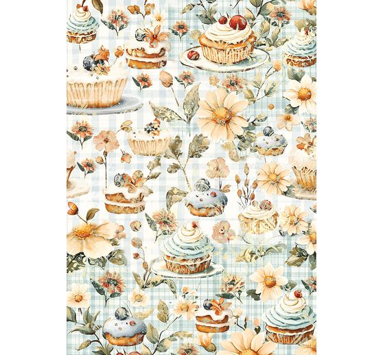 Motief strozijde assortiment "Cookbook", set van 8