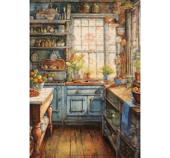 Motief strozijde assortiment "Cookbook", set van 8