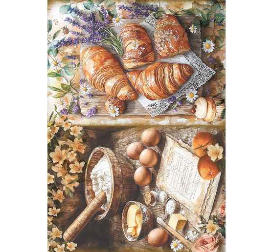 Motief strozijde assortiment "Cookbook", set van 8