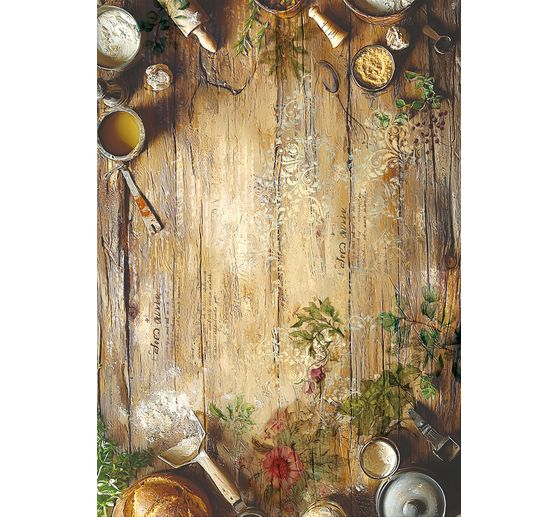Motief strozijde assortiment "Cookbook", set van 8