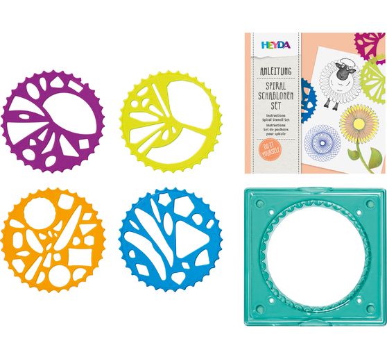 Spiralschablonen-Set