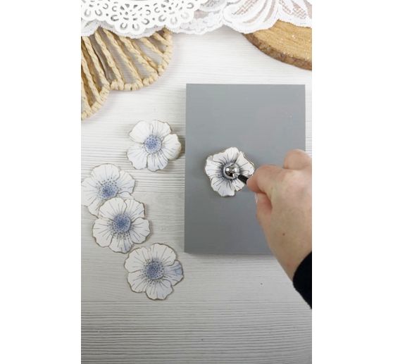 Tampons Clear Stamps "Timeless - Flowers"