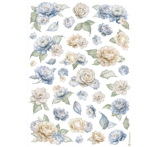 Motif straw silk assortment "Timeless", set of 6
