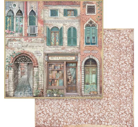 Scrapbook blok "Venice"