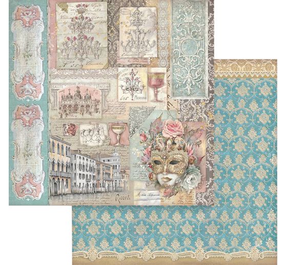 Scrapbook blok "Venice"