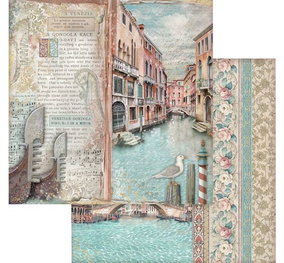 Scrapbook blok "Venice"