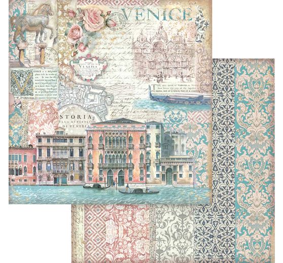 Scrapbook blok "Venice"