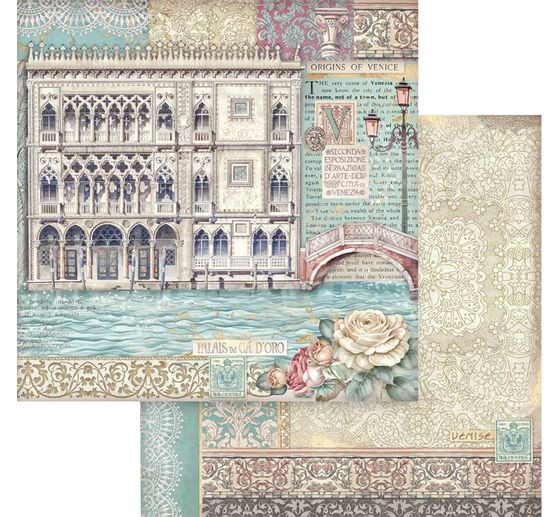 Scrapbook blok "Venice"