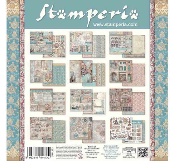 Scrapbook blok "Venice"