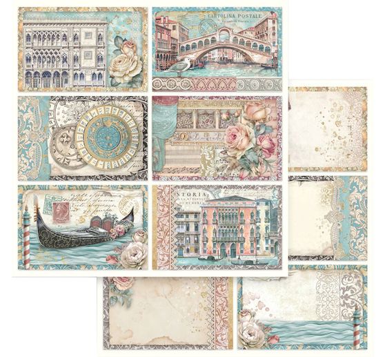 Scrapbook blok "Venice"