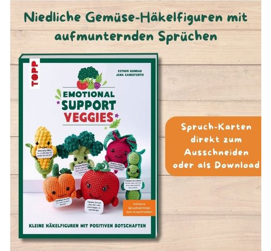 Boek "Emotional Support Veggies"