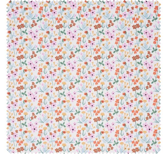 Baumwoll-Stoff "Tiny Garden-Flowers"