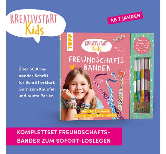Buch "Kreativstart Kids - Freundschaftsbänder"