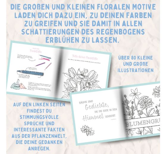Boek "Colorful World - Zarte Blumengrüße"