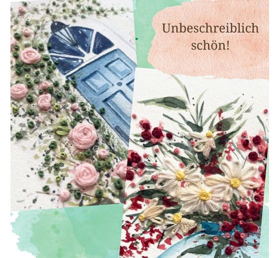 Boek "Wundervolle Watercolor Stickerei"