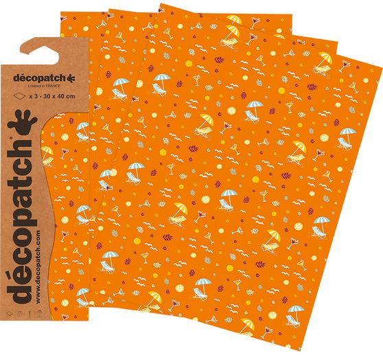 Décopatch papier “Vakantie”