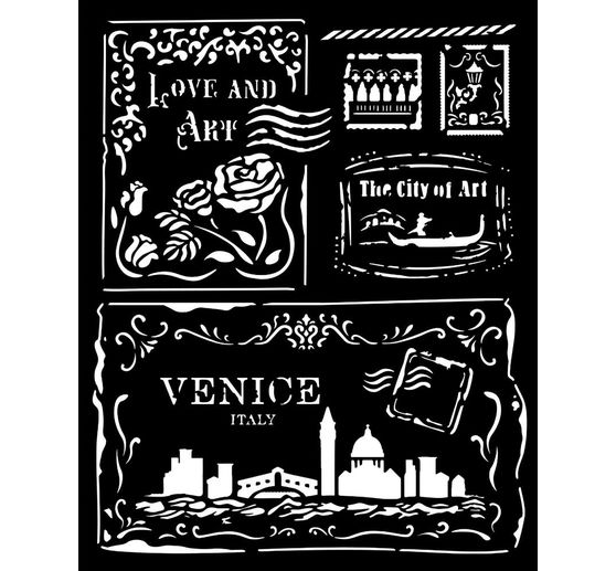 Sjabloon "Venice", Cards