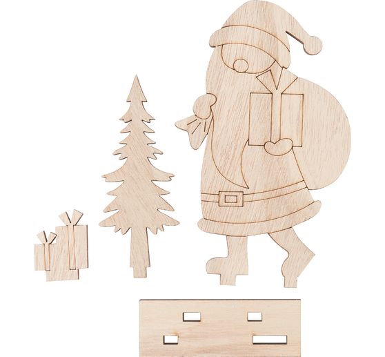 VBS Houten bouwpakket "Kerstman"