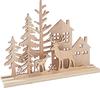 Décoration à emboîter en bois VBS «Rennes à la lisière de la forêt »