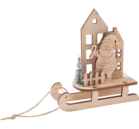 VBS Houten bouwpakket "Santas slee"