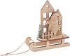 VBS Wooden building kit "Santas sleigh"