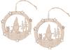VBS Wooden decoration pendant "Gnome", set of 2