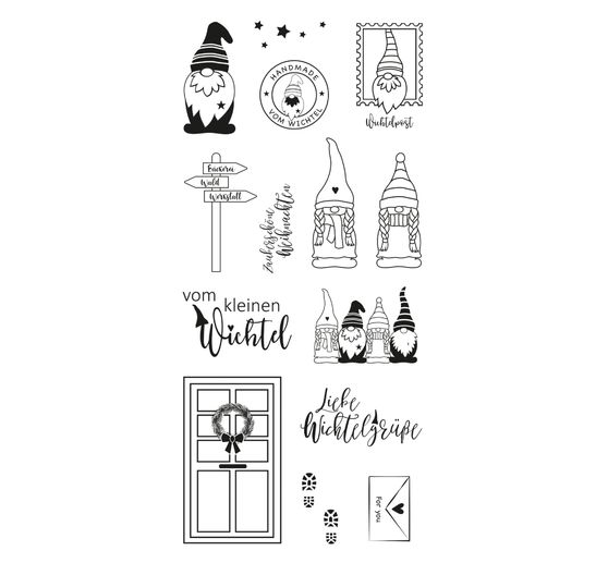 Clear Stamps "Kabouter post"