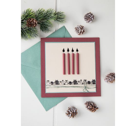 Clear Stamps "Kerstborduren"