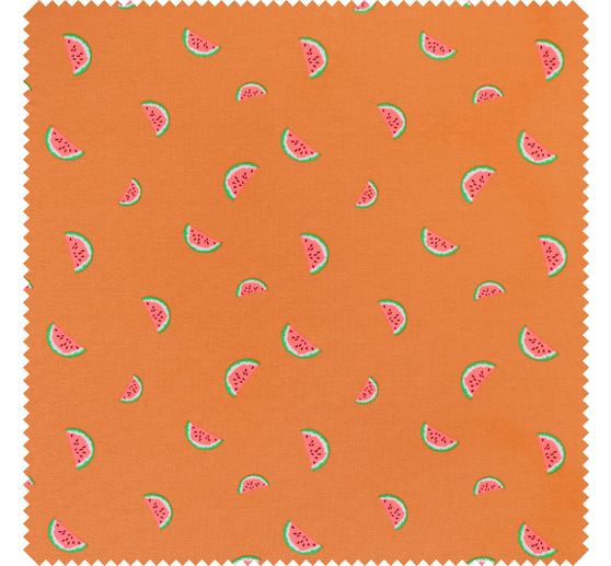 Jersey-Stoff Neon "Melone"