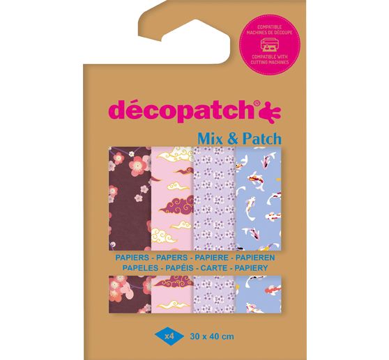 Décopatch Pocket Hot-Foil Collection Mix and Patch "Journey to Japan"