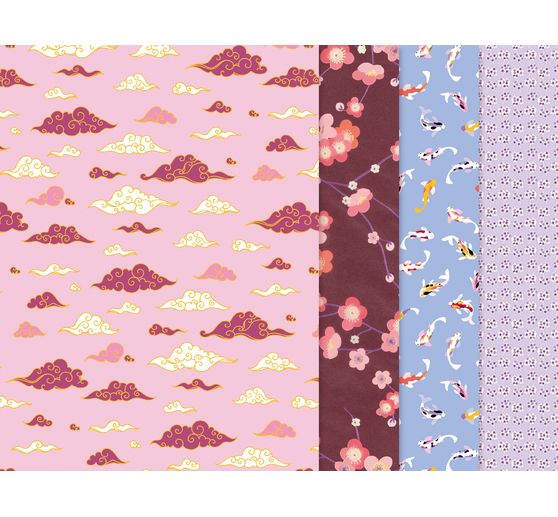 Décopatch Pocket Hot-Foil Collection Mix and Patch "Journey to Japan"