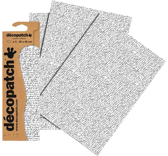 Décopatch paper "Writing"
