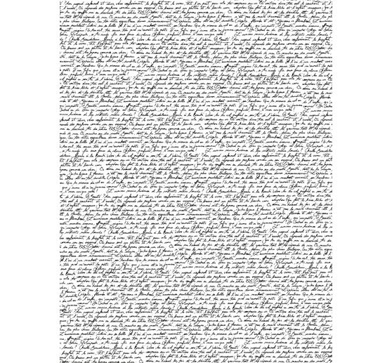 Décopatch paper "Writing"