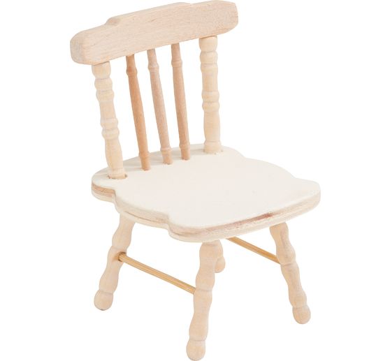 VBS Miniatuur houten stoel